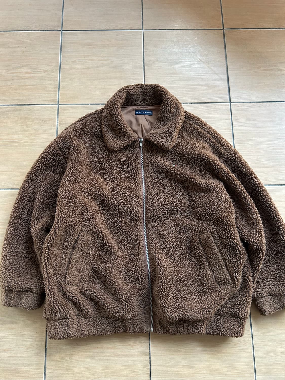 00‘s 타미힐피거 빅로고 플리스자켓 상품이미지3