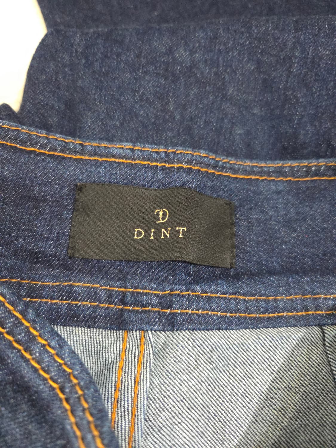 딘트 DINT 하이웨스트 버튼 부츠컷 데님_55 상품이미지5