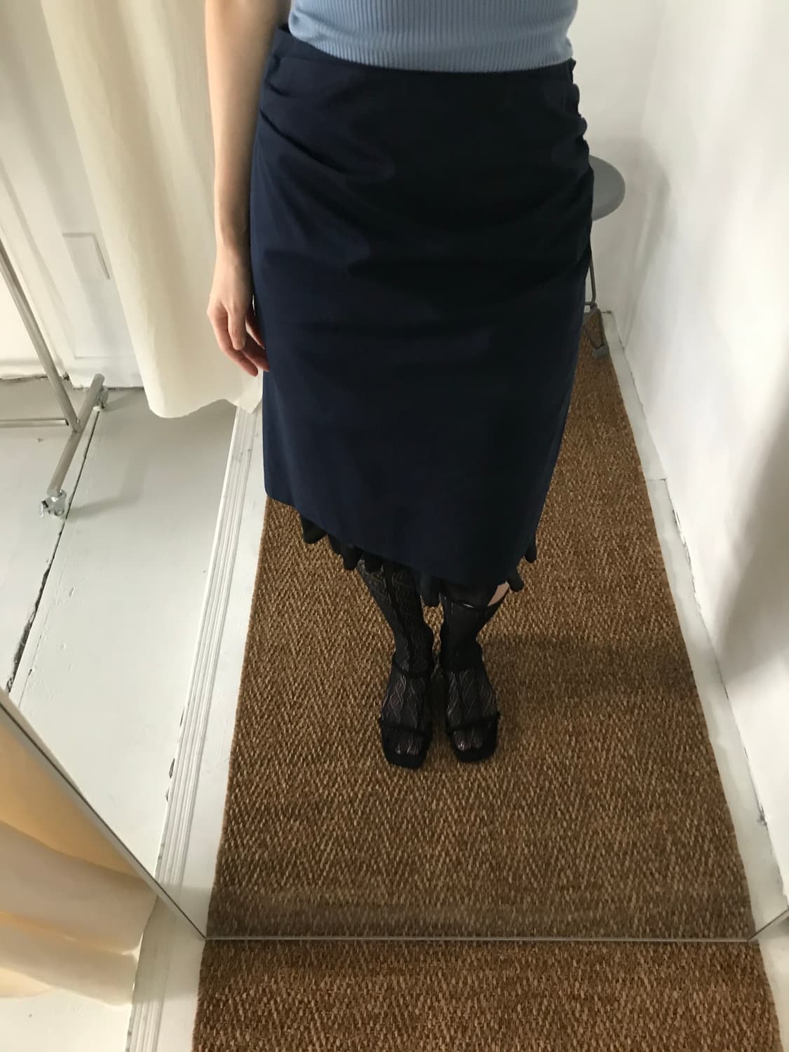 drape cotton skirt 상품이미지7