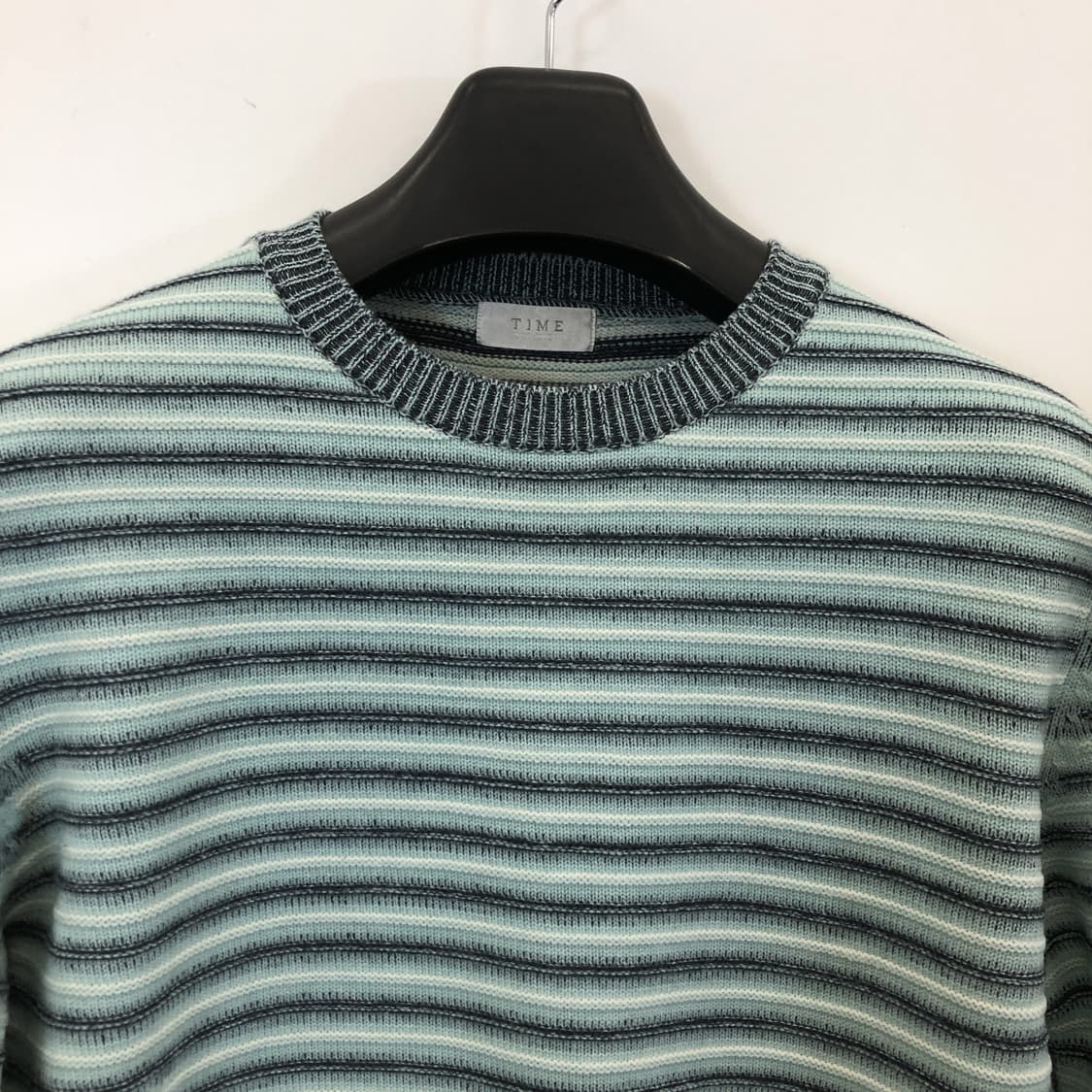 TIME 타임옴므 스트라이프니트 100 사이즈 상품이미지2