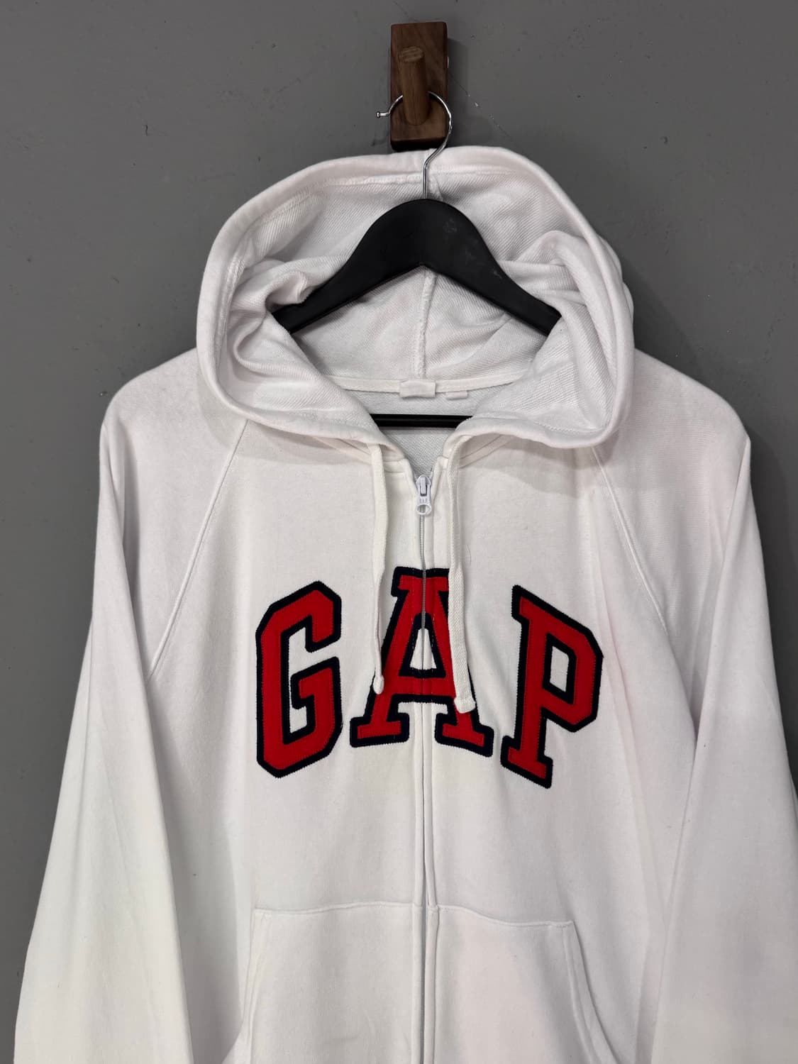 GAP 갭 화이트 후드집업 상품이미지2