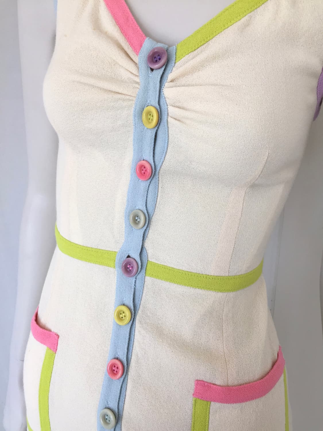 Moschino Colorful  Button Detail Dress 상품이미지4