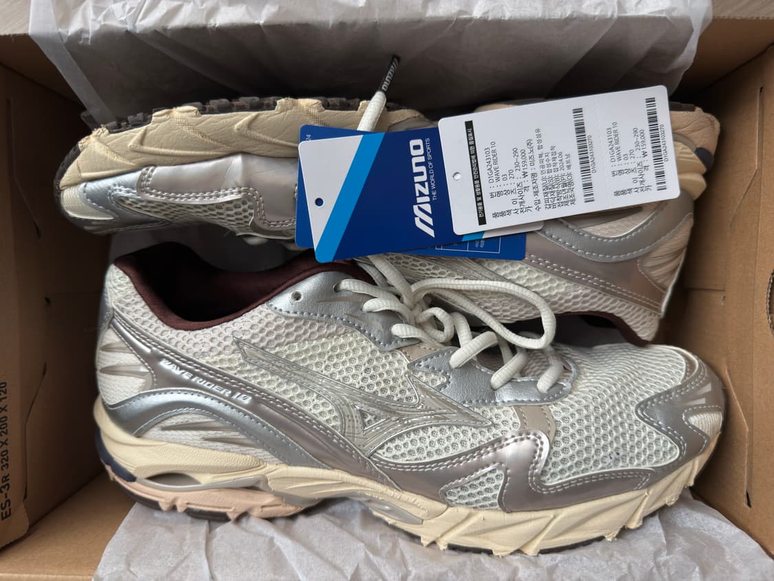 미즈노 (공용) 웨이브 라이더 10 - 270 상품이미지3