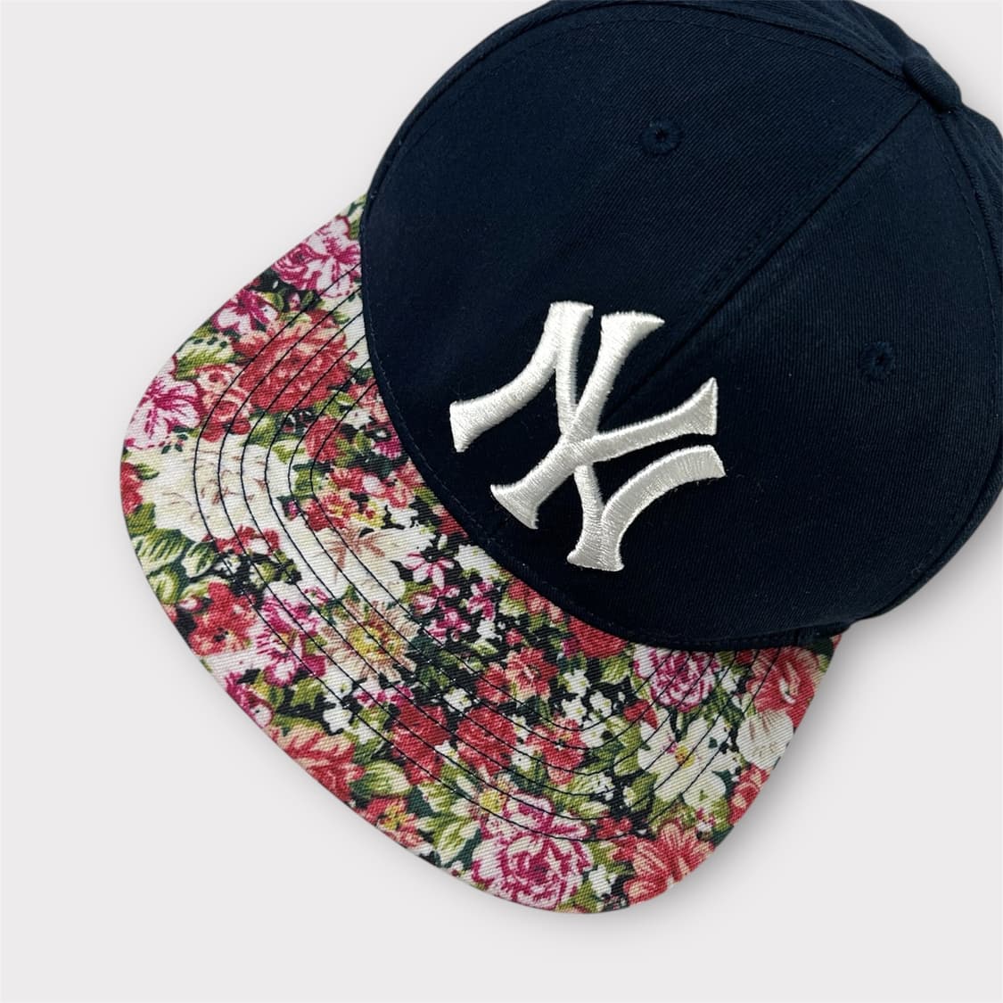 MLB 뉴욕 양키즈 플라워 스냅백 (1743) 상품이미지8