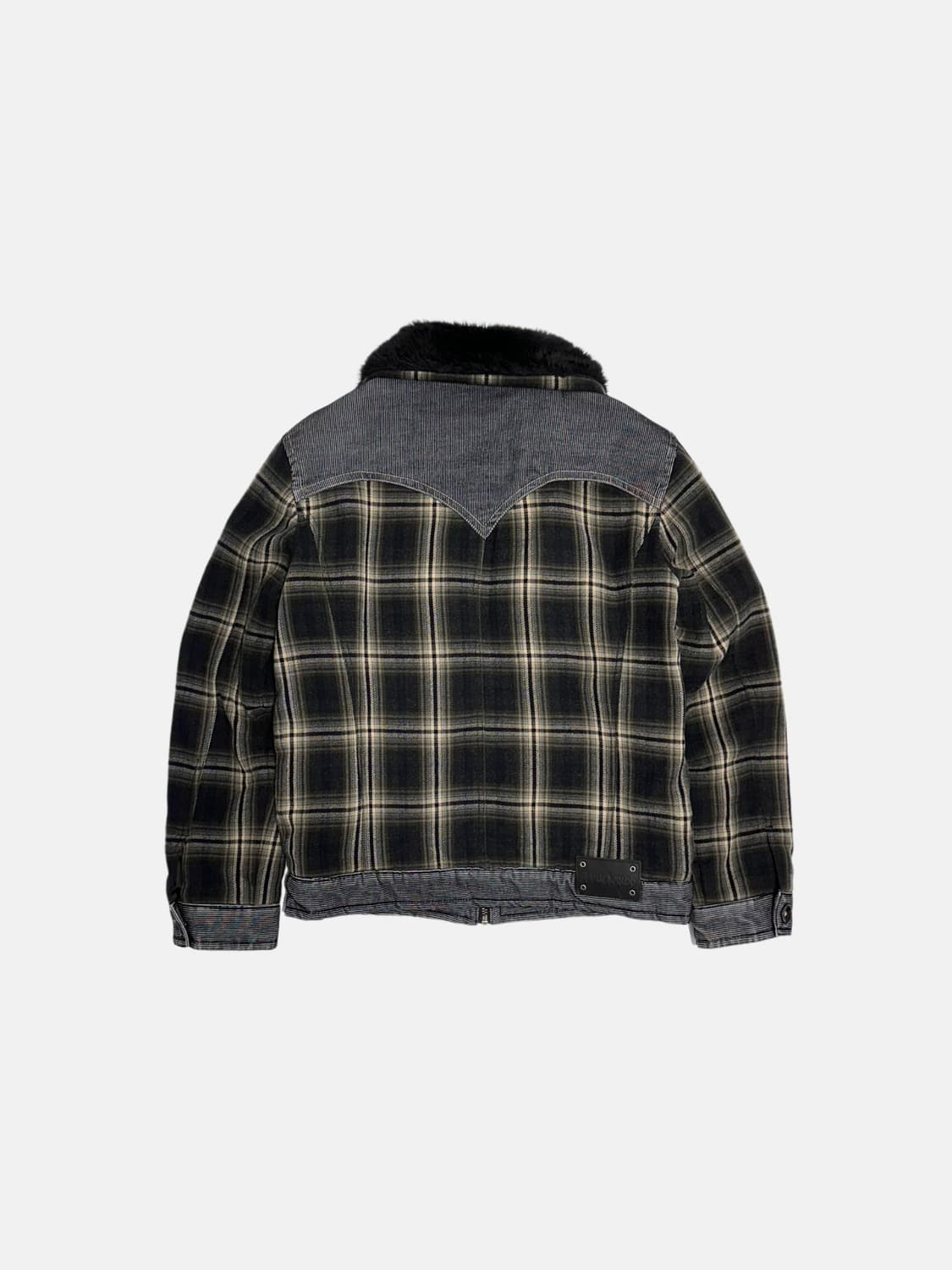 버커루 buckaroo 빈티지 체크 쉐르파 자켓 상품이미지9