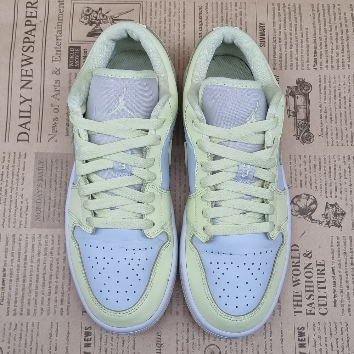 나이키 에어 조던 1 로우 레몬운동화250 상품이미지2