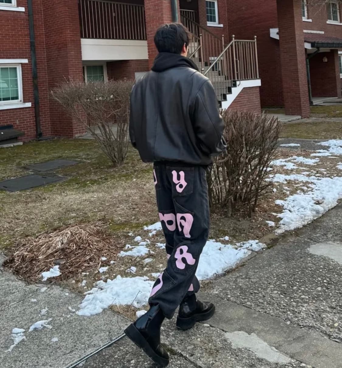 후망 스테판 키높이 부츠 BK 255 상품이미지8