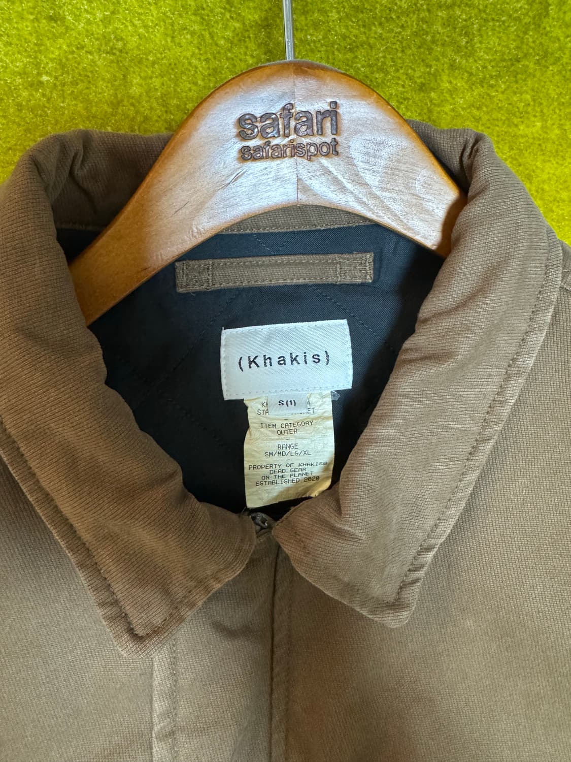 25fw 카키스자켓 상품이미지4