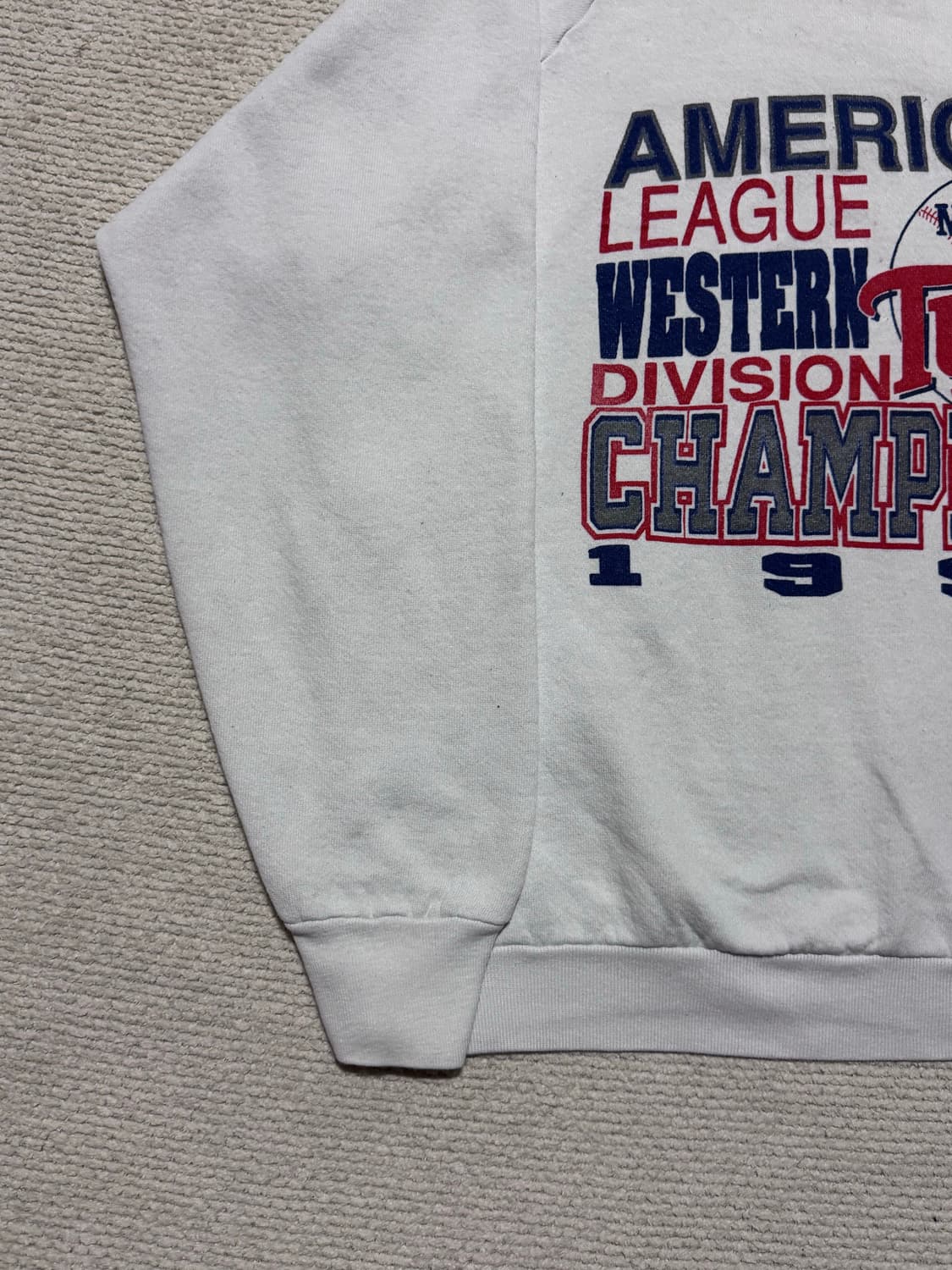 USA Fruit of the Loom Minnesota Twins 스웻 상품이미지5