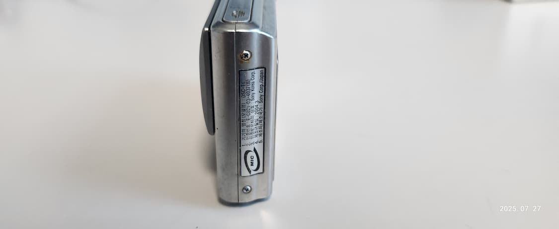 SONY CYBERSHOT DSC-T1 빈티지 레트로 디지털카메라 상품이미지3