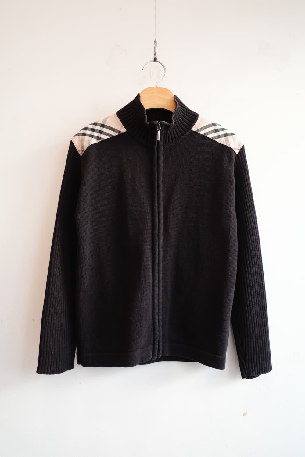 BURBBERY 버버리 코튼 집업 니트   상품이미지1