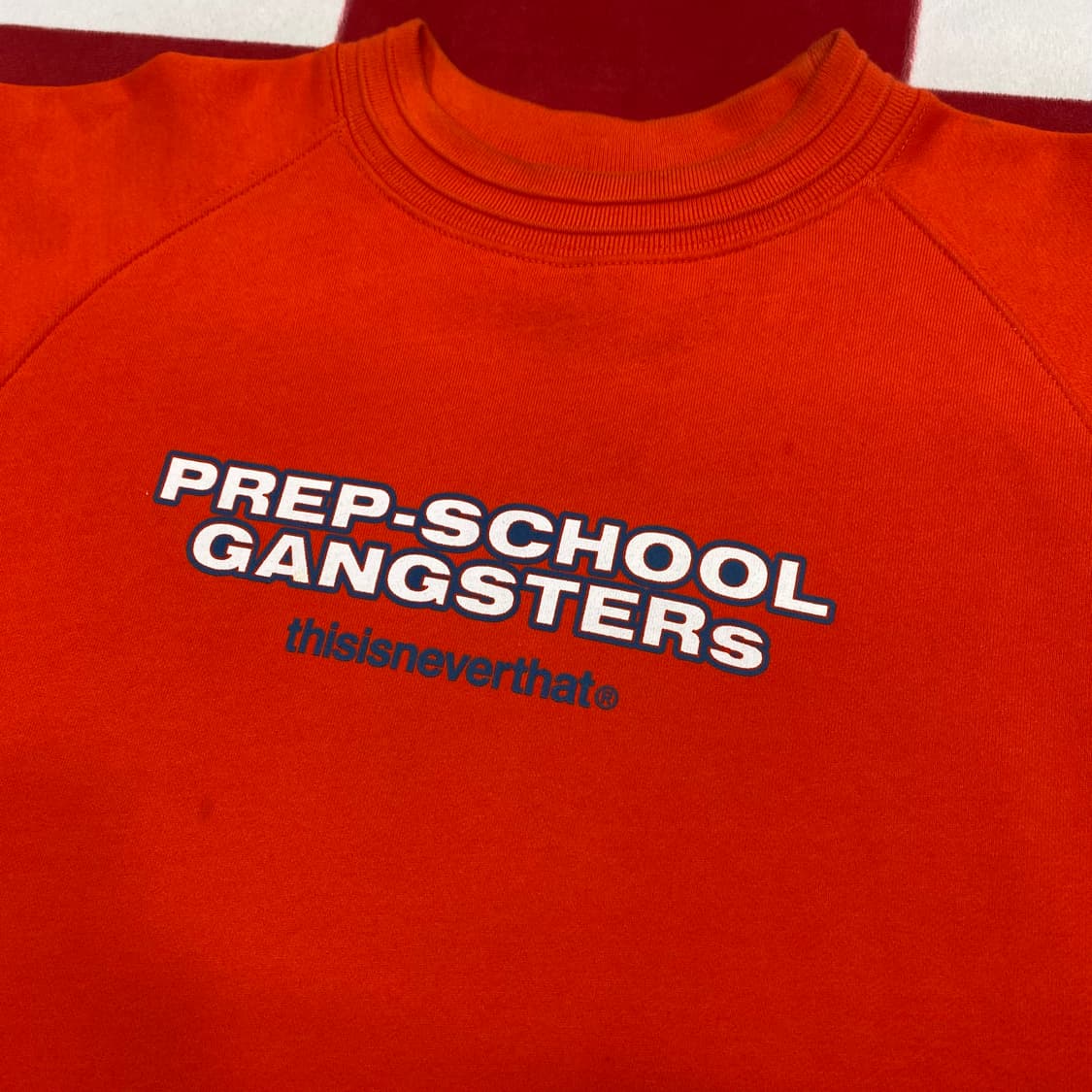 디스이즈네버댓 맨투맨 M 실측 L  상품이미지5