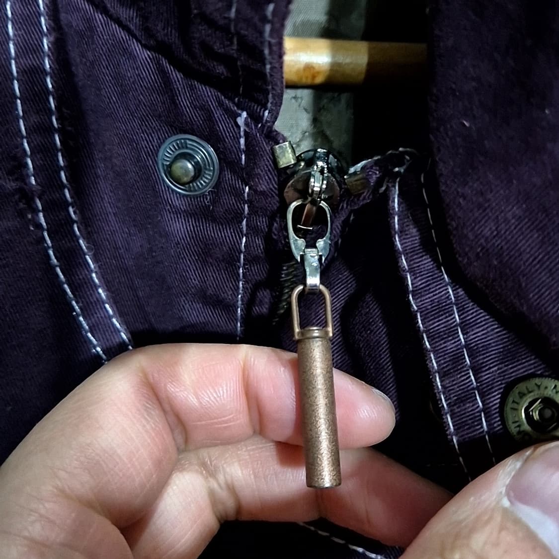 Cavalli 스티치 벨크로 자켓  상품이미지4