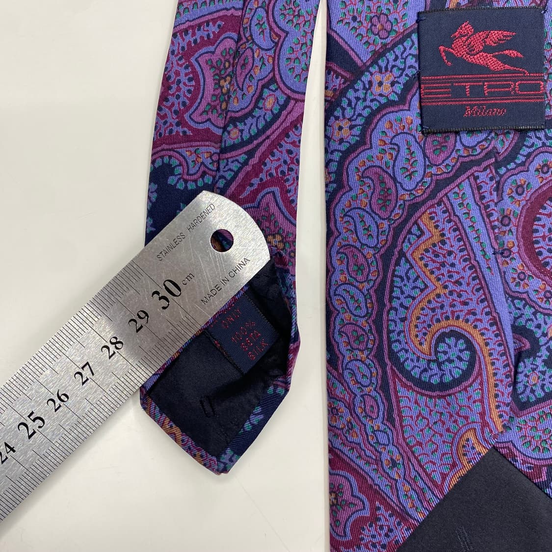 에트로(ETRO) 페이즐리 명품 정품넥타이 상품이미지5