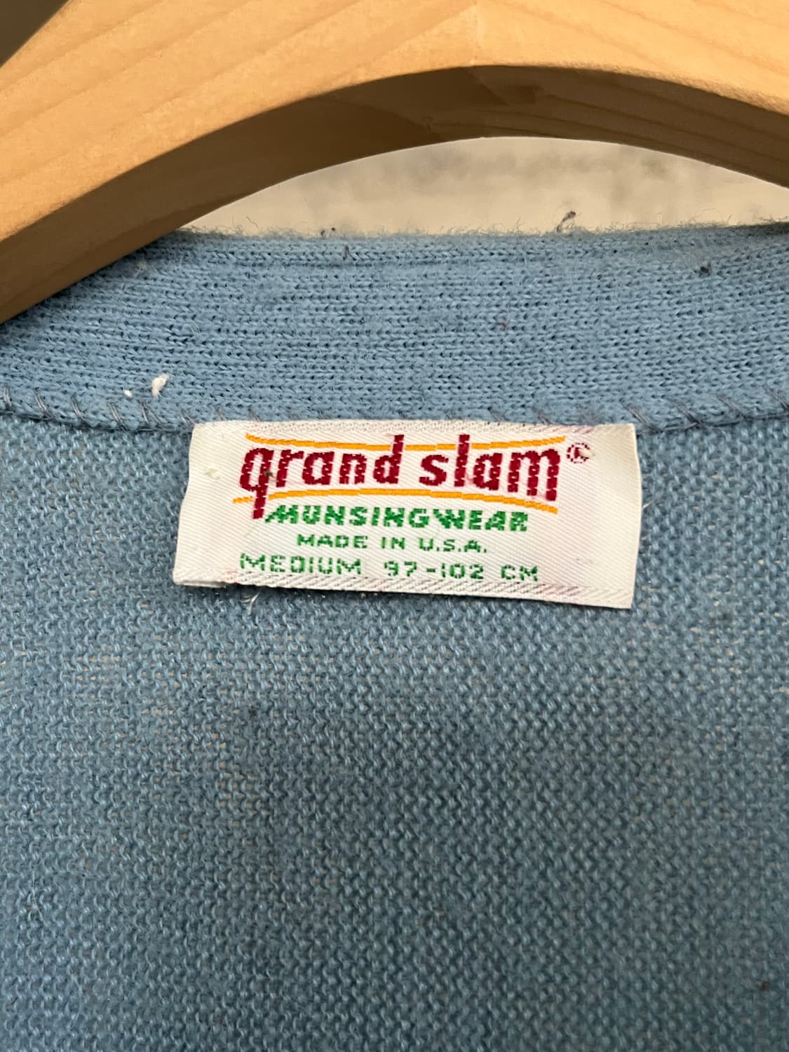 80s USA MUNSINGWEAR CARDIGAN 상품이미지4