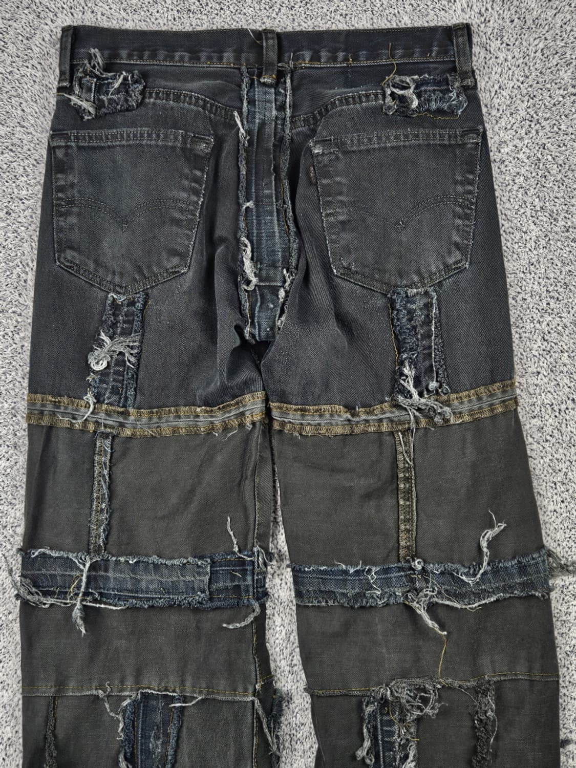 리바이스 리메이크 패치워크 커스텀 데님 팬츠 ( 30" ) / 10352 상품이미지9