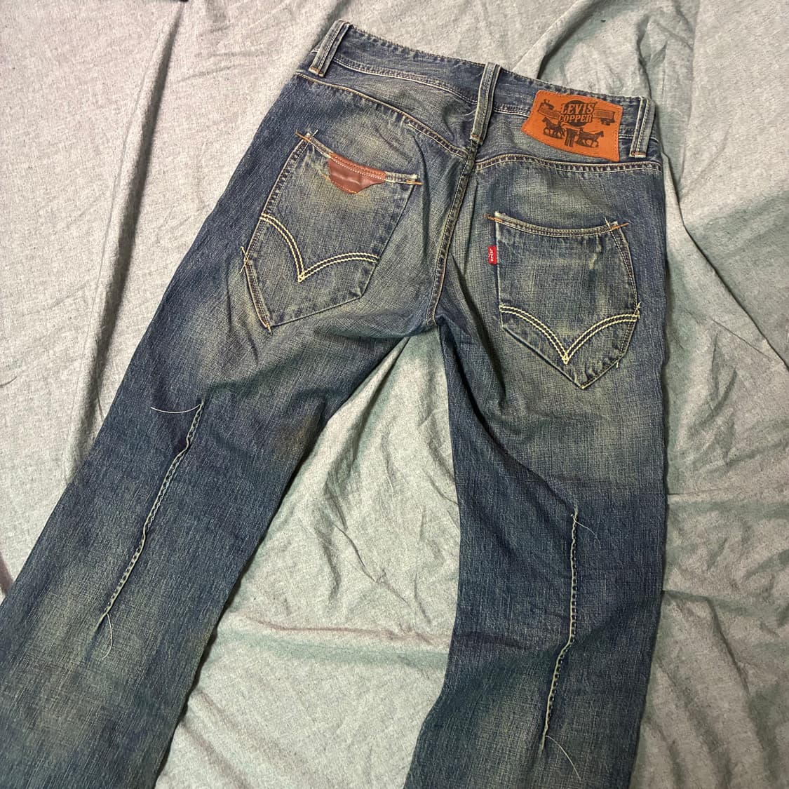 리바이스 카퍼 웨스턴 세미 부츠컷 상품이미지4