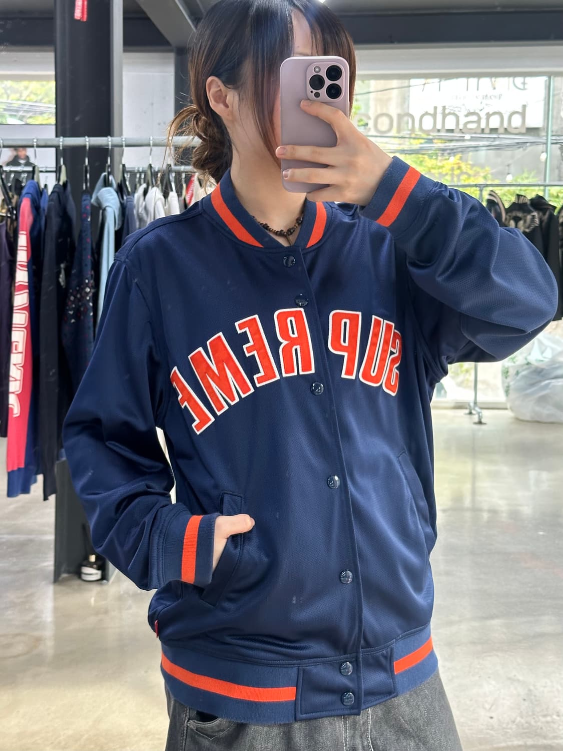 슈프림 15SS 바시티 자켓 상품이미지3