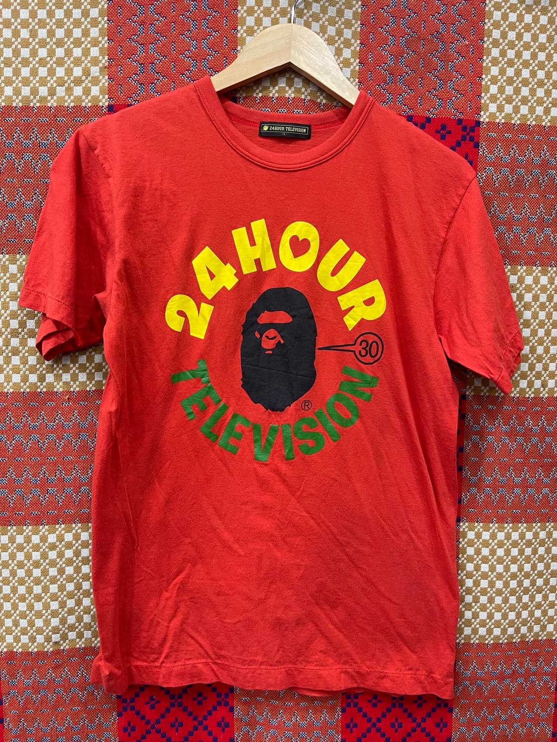 여성용 베이프 24hour 반팔티 (L) 상품이미지1