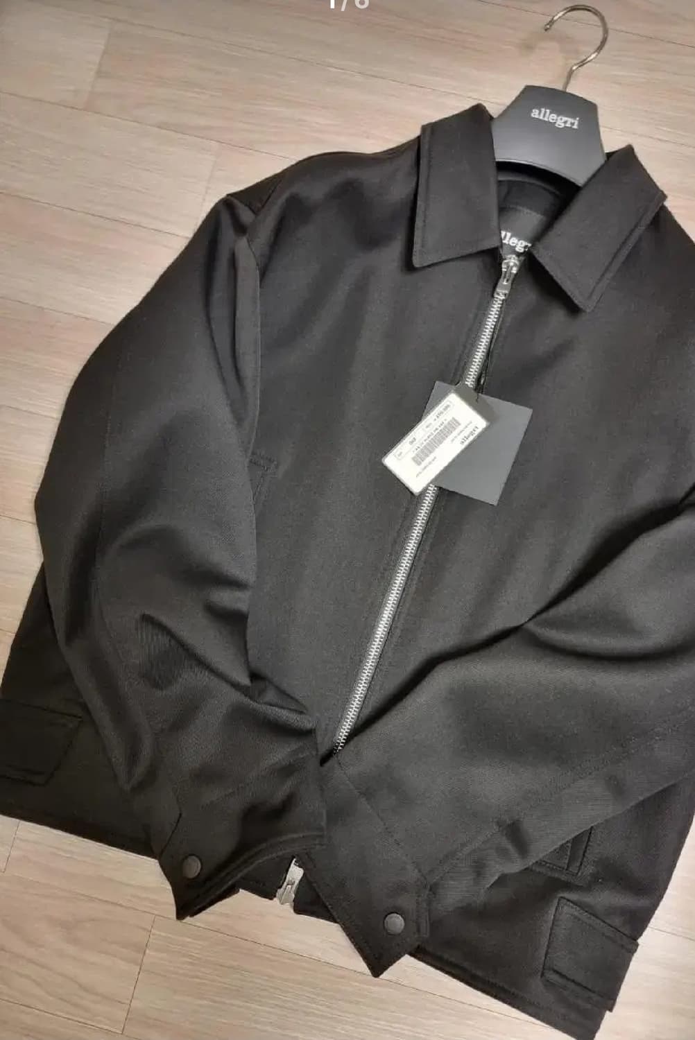 알레그리  24F/w Wool Twill  블루종 점퍼 판매합니다. 상품이미지1