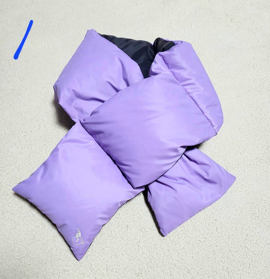 택포)빈폴키즈 패딩 머플러. 패딩목도리 상품이미지1