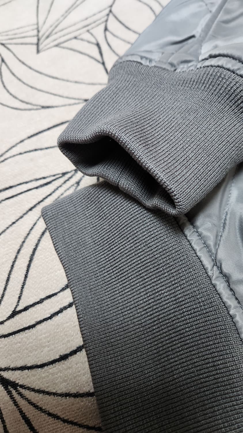 Rag & Bone 다이아 퀼팅 봄버 그레이 자켓 M 넉넉 100 상품이미지3