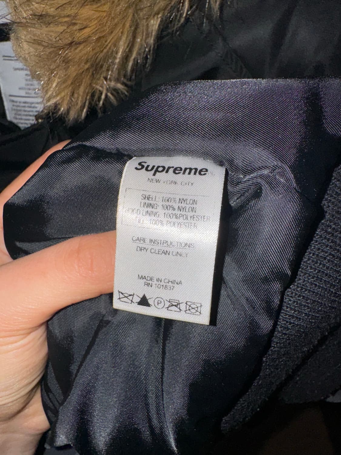 SUPREME N-2B PARKA 상품이미지6