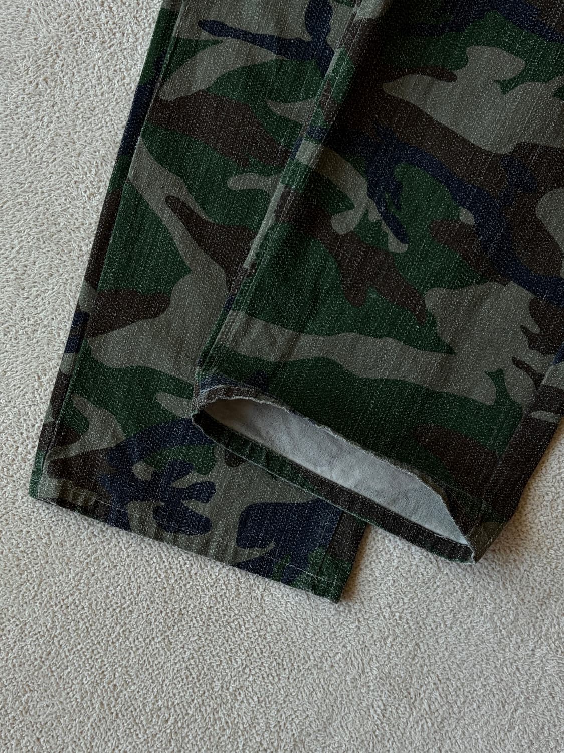 파르티멘토 디스트레스 카모플라쥬 팬츠 상품이미지8