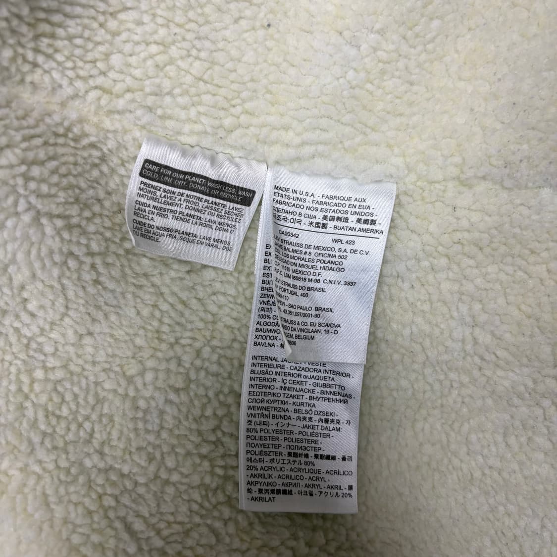 리바이스 쉐르파 데님 자켓[2493] 상품이미지8