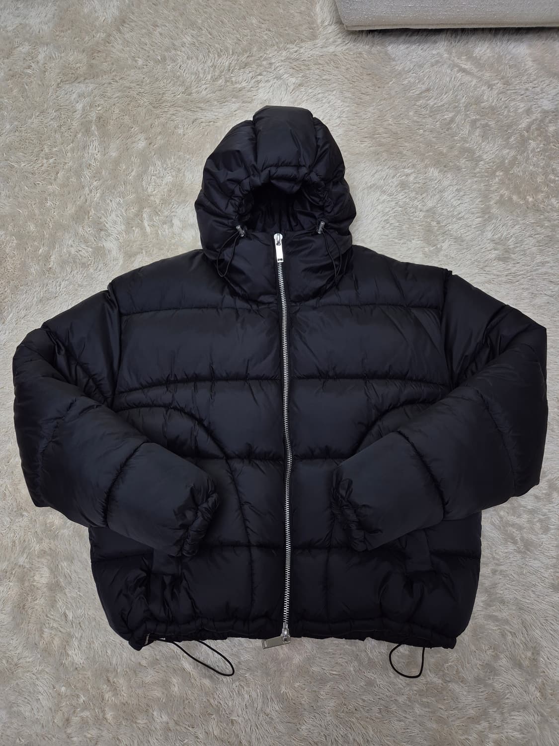 자라 퀼팅 크롭 패딩 상품이미지1