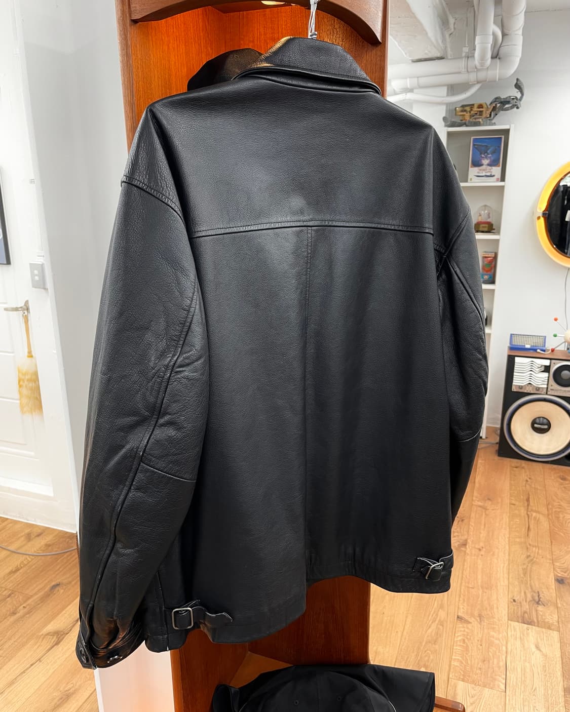 [L] old GAP 올드갭 레더 자켓 상품이미지3