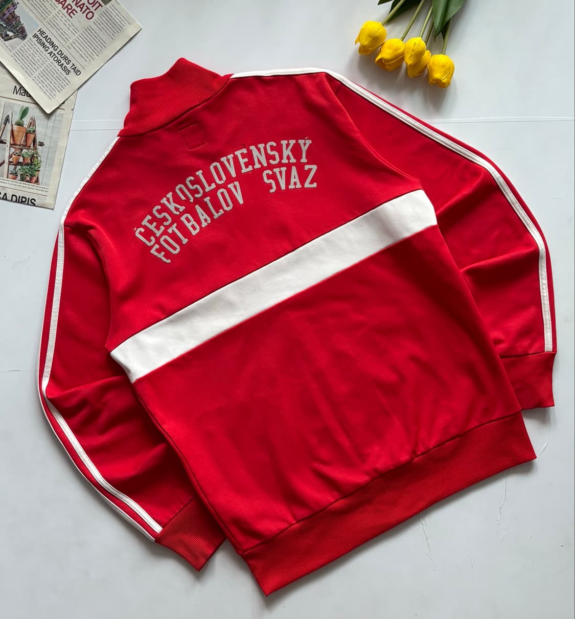 adidas 아디다스 체코슬로바키아 국대 트랙탑 져지  상품이미지5
