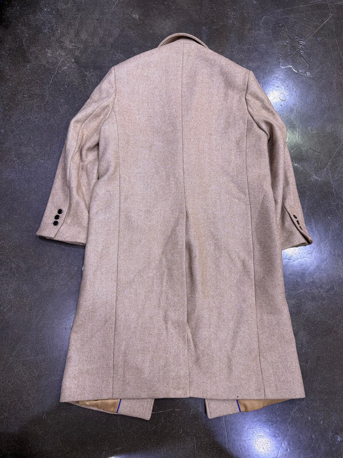 CITTA 씨타 클래식 울 오버핏 코트 베이지 상품이미지7