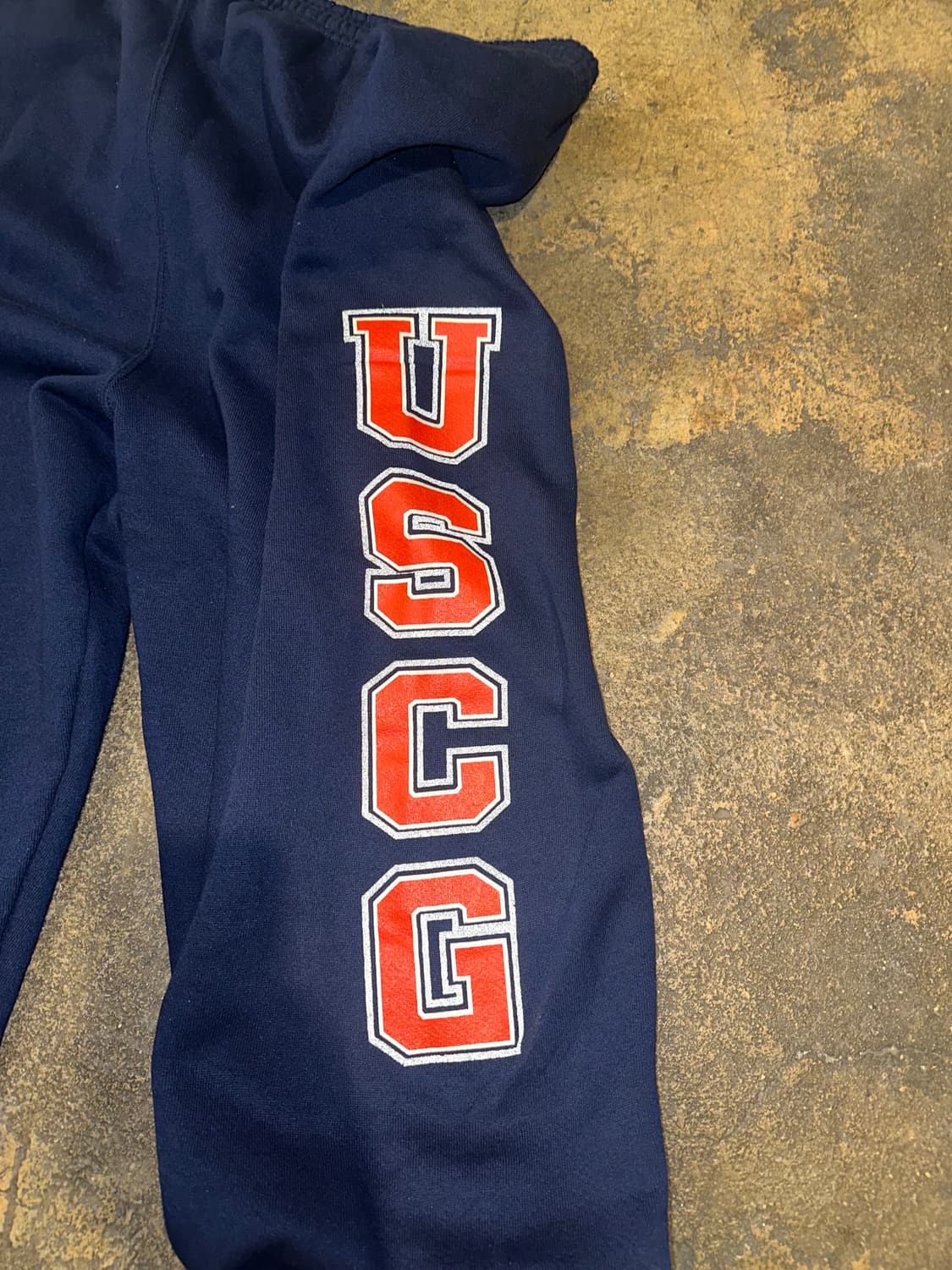 빈티지 90s 미해안경비대 스웻팬츠 상품이미지2