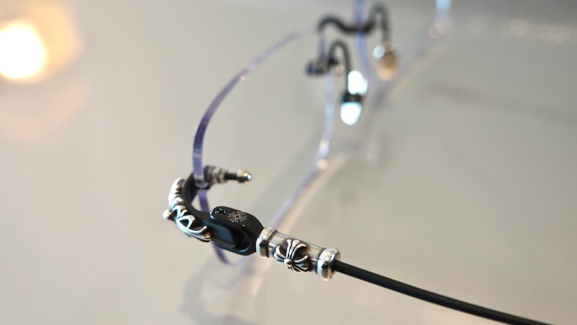 크롬하츠 필스3 블랙/실버 무테안경 상품이미지6