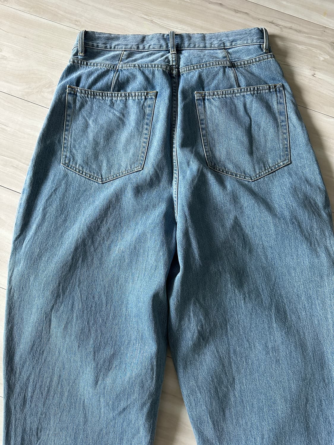 Hed mayner 4플리츠데님팬츠 S사이즈 상품이미지6