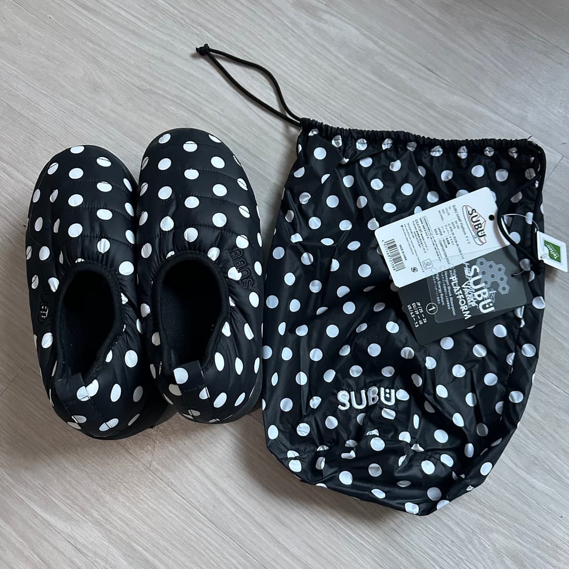 스부 뱀프 플랫폼 도트 1사이즈 상품이미지2