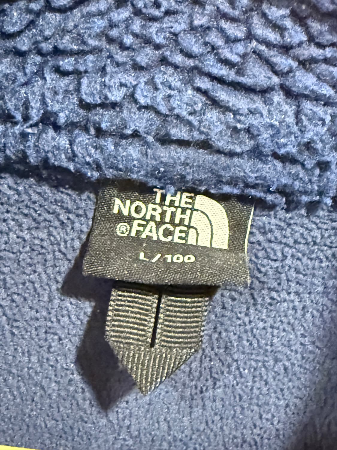 노스페이스 50주년 네이비 후리스 자켓 상품이미지2