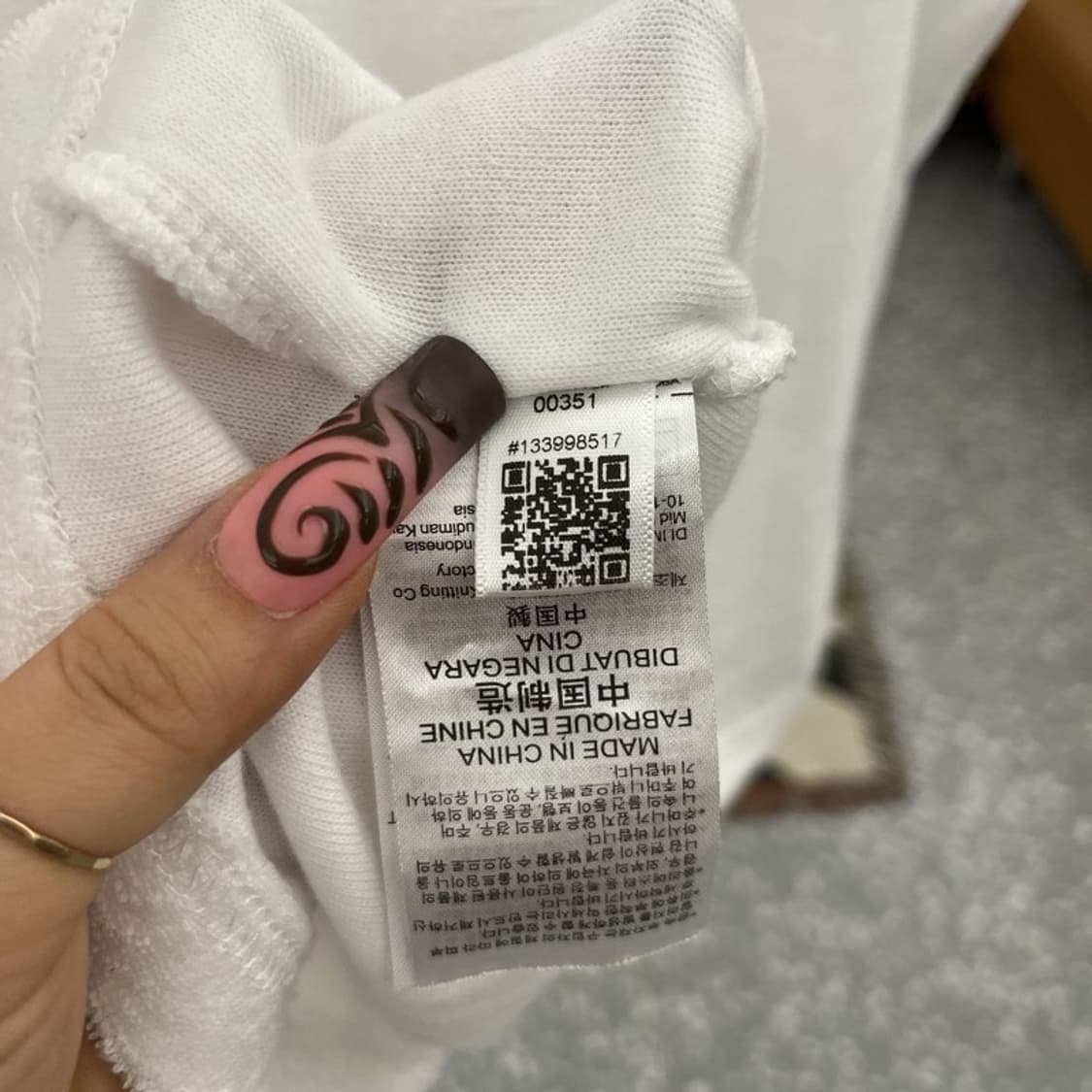아디다스 빈티지 레트로 00's 세미크롭 반팔티 L C11574 상품이미지7