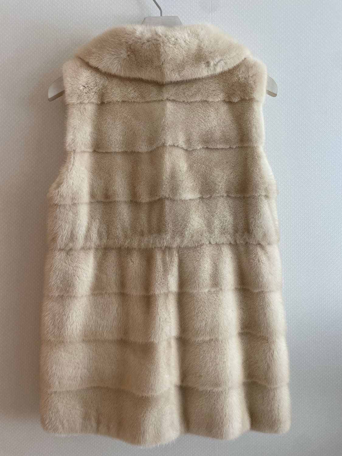 So Pretty (근화모피) 밍크 베스트 아이보리 상품이미지4