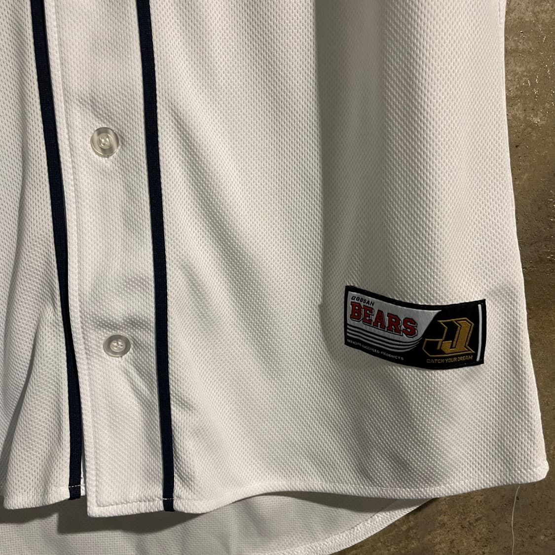 두산베어스 야구 반팔 져지 상품이미지4