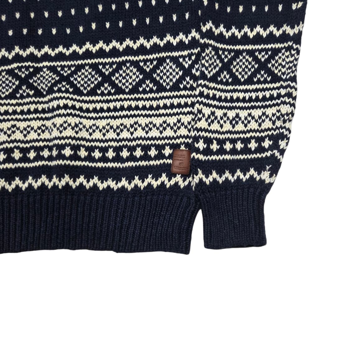 스카치앤소다 XXL 노르딕 패턴 빈티지 니트 상품이미지3