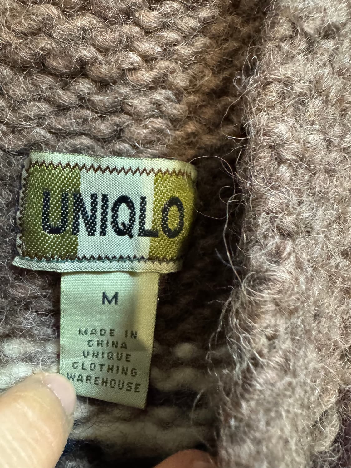 빈티지 유니클로 90‘s 코위찬 상품이미지4