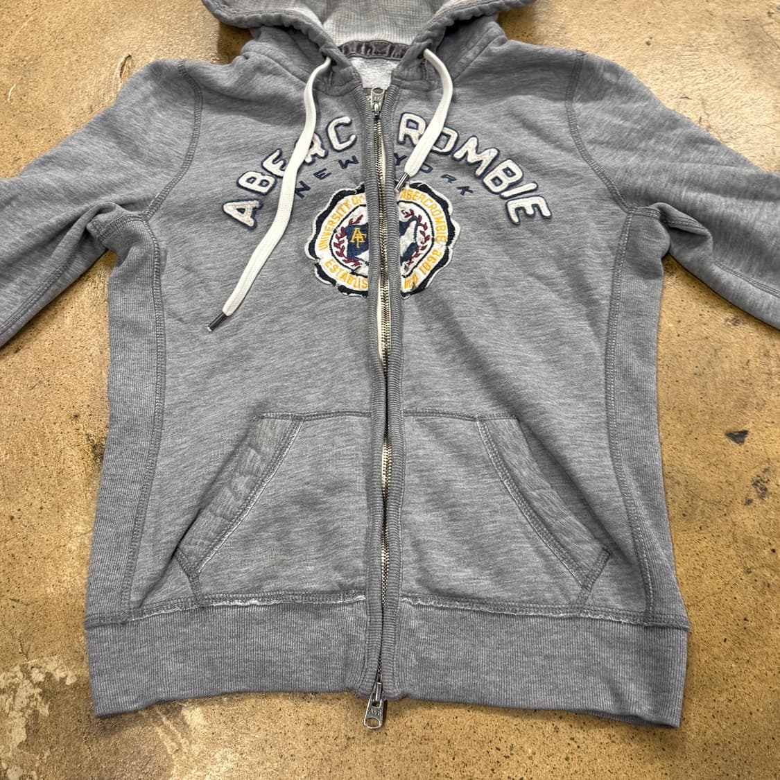 아베크롬비 그레이 후드집업 상품이미지3