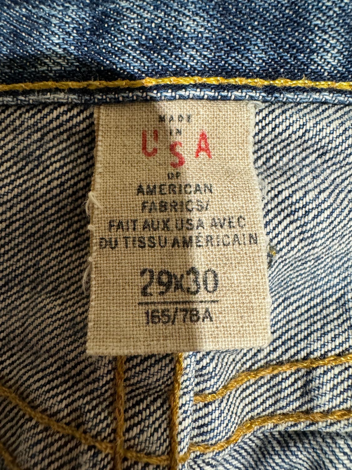 [MADE IN USA] 더블알엘 슬림 네로우 데님 팬츠 상품이미지10
