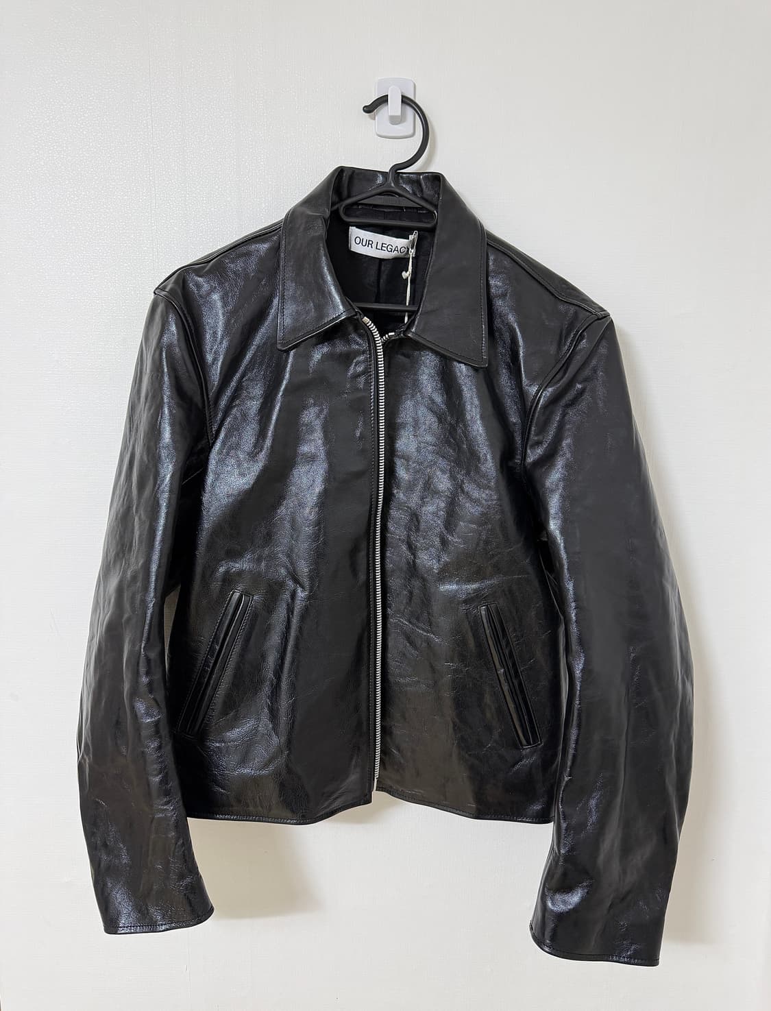 아워레가시 미니 레더 자켓 상품이미지1