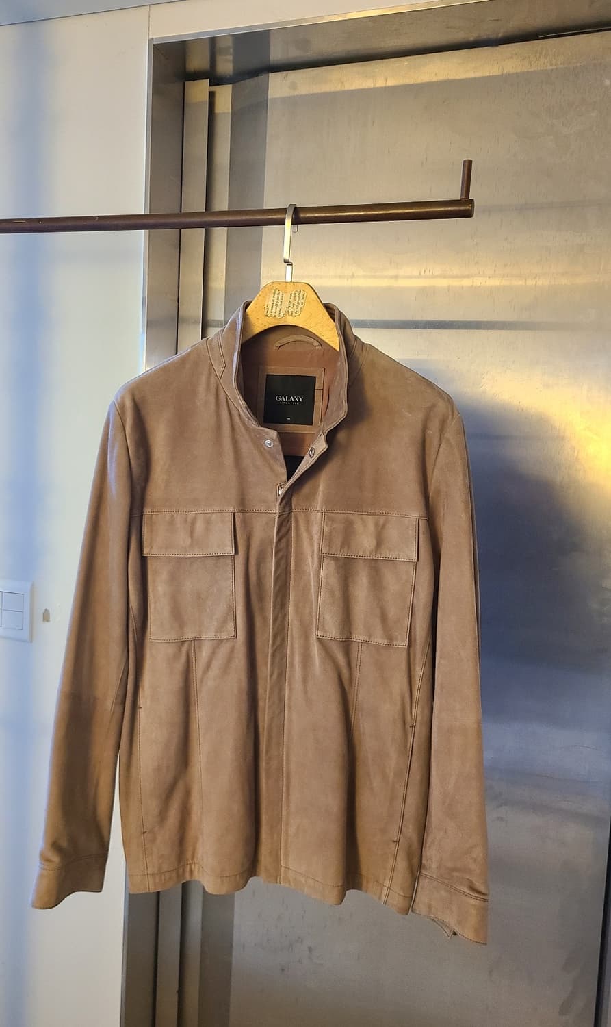 갤럭시 스웨이드 자켓 상품이미지1