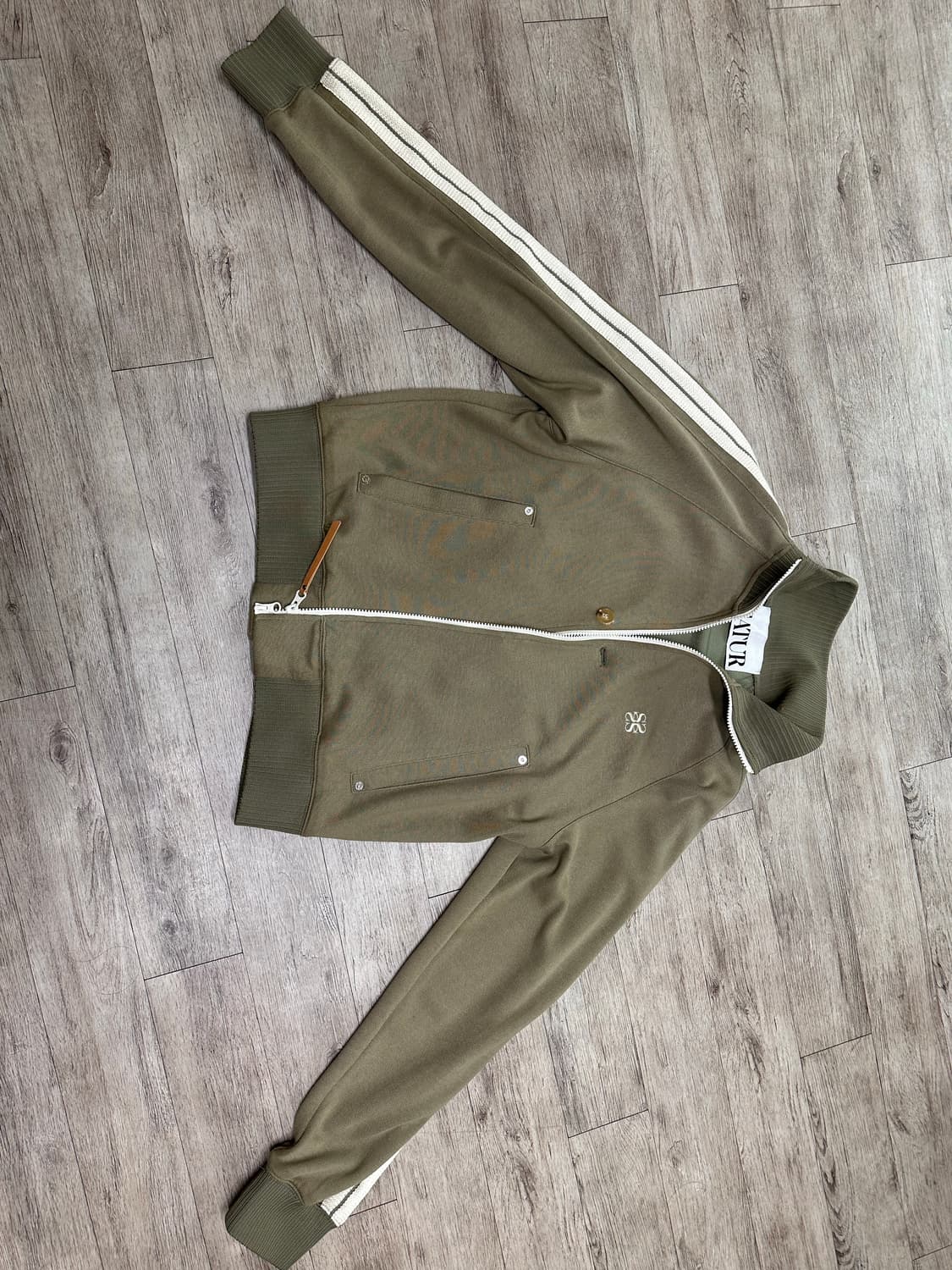 세터 로턴 올 데이 트랙 집업 자켓 머드 카키(M) 상품이미지2