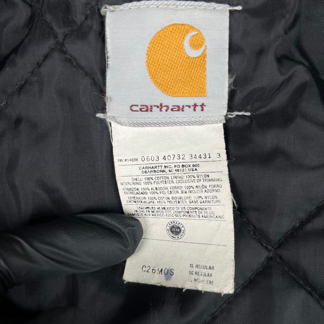 빈티지 칼하트 C26 아크틱 자켓 MOS 상품이미지6