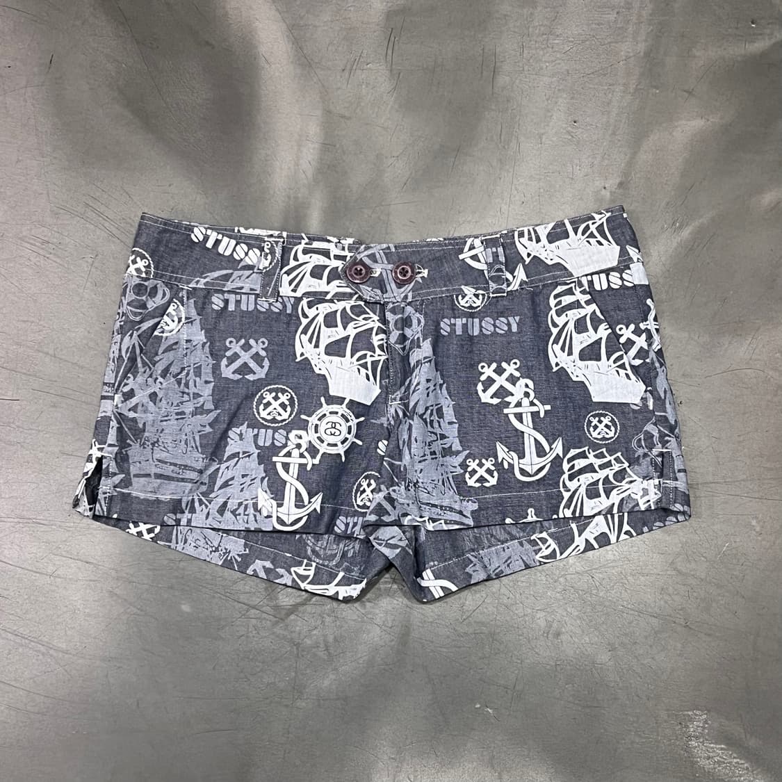  스투시 마린패턴 숏 팬츠 y16204 상품이미지1